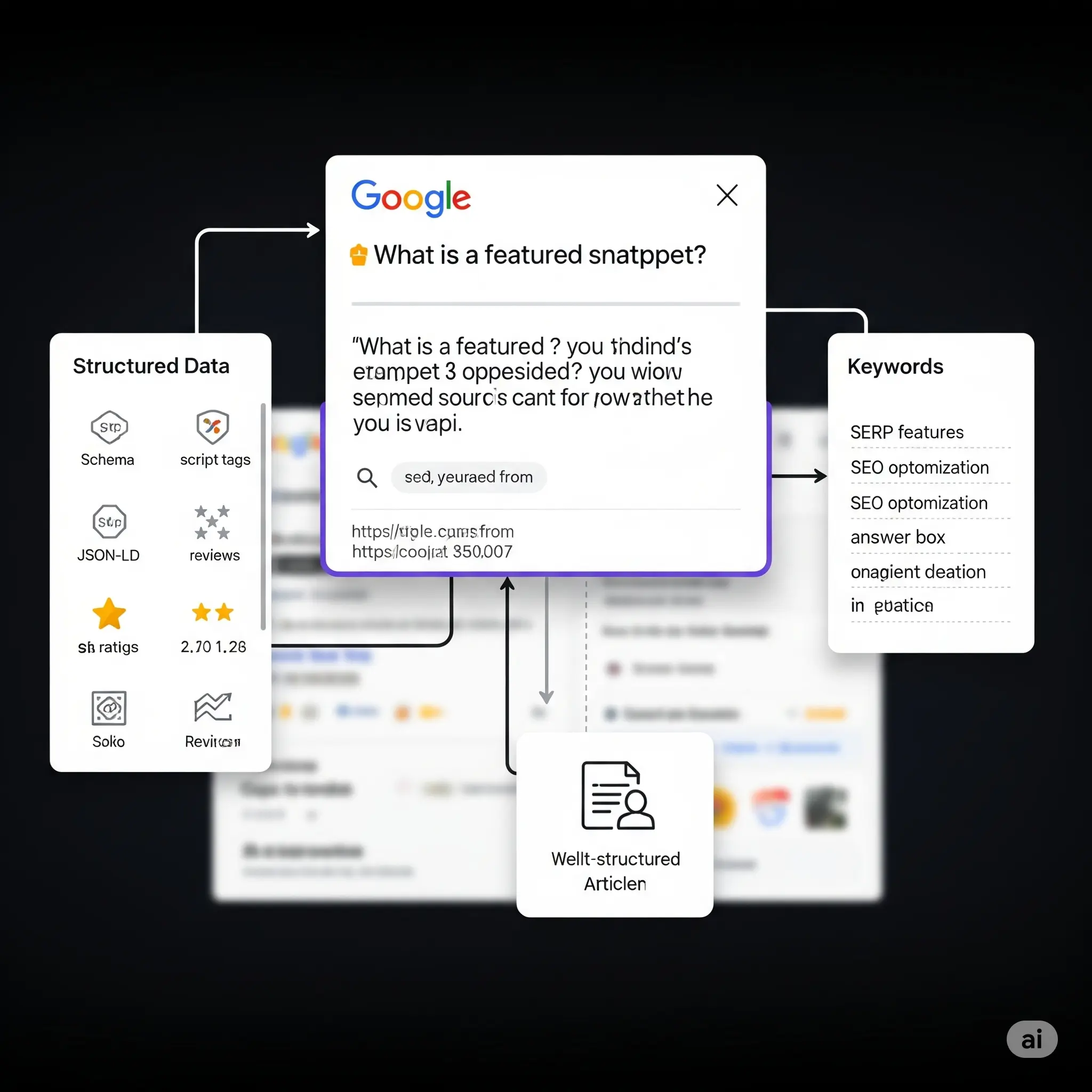 Minh họa cách tối ưu hóa cho Featured Snippets