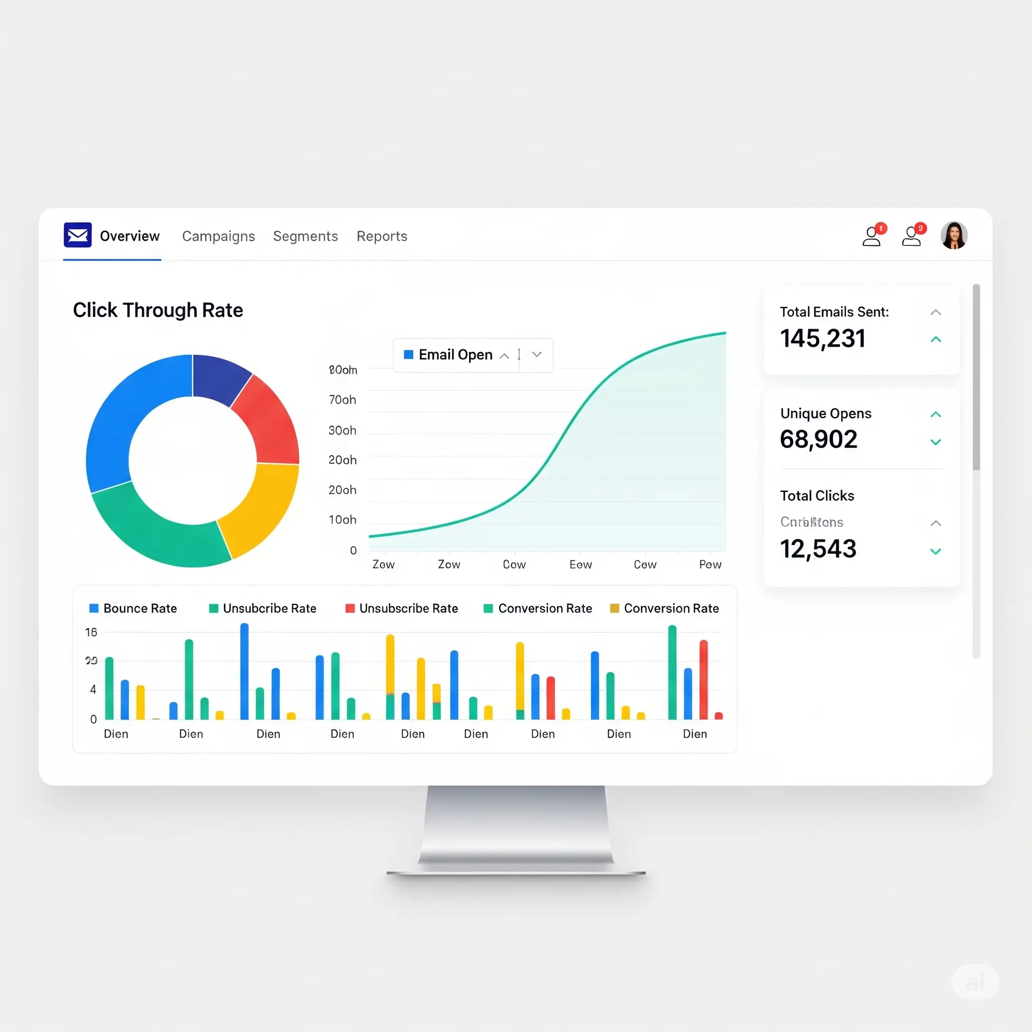 Email Marketing Dashboard