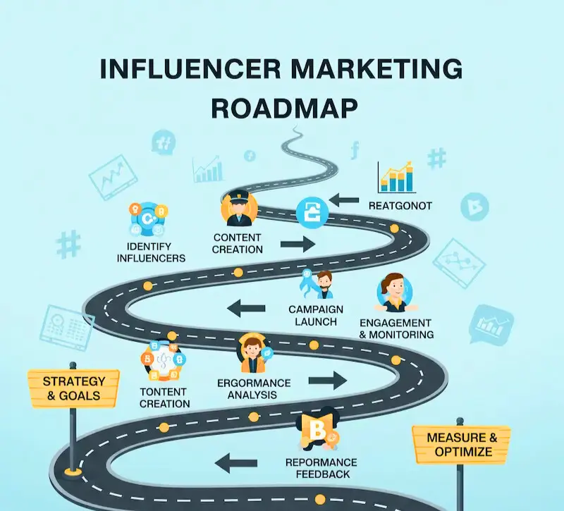 5-step roadmap to a successful Influencer Marketing campaign