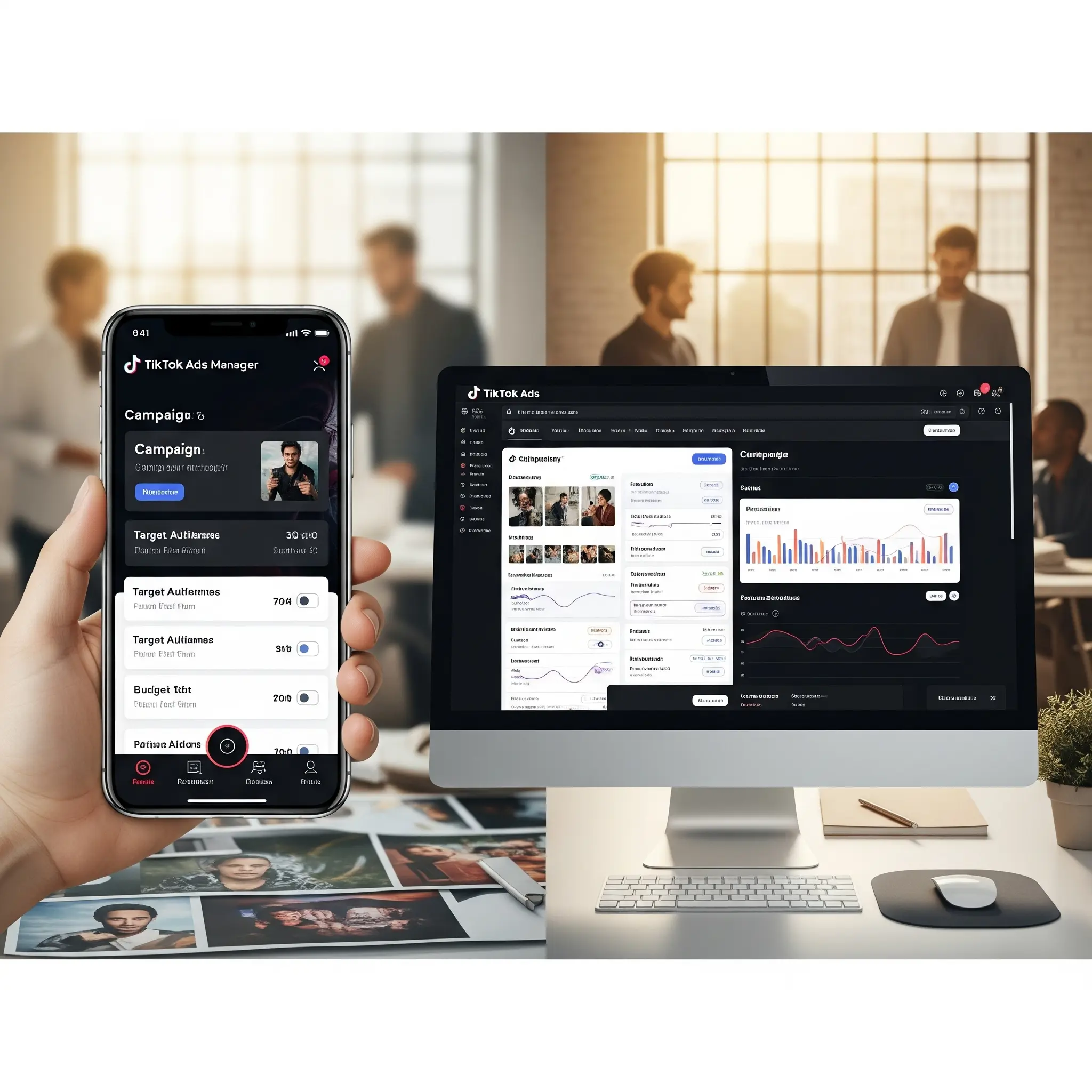 Thiết lập chiến dịch TikTok Ads trên điện thoại và máy tính